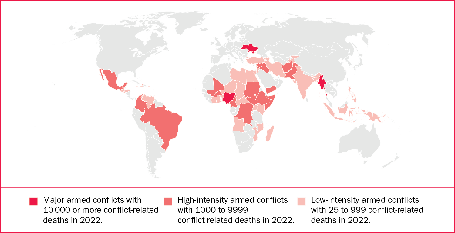 2. Trends in armed conflicts SIPRI